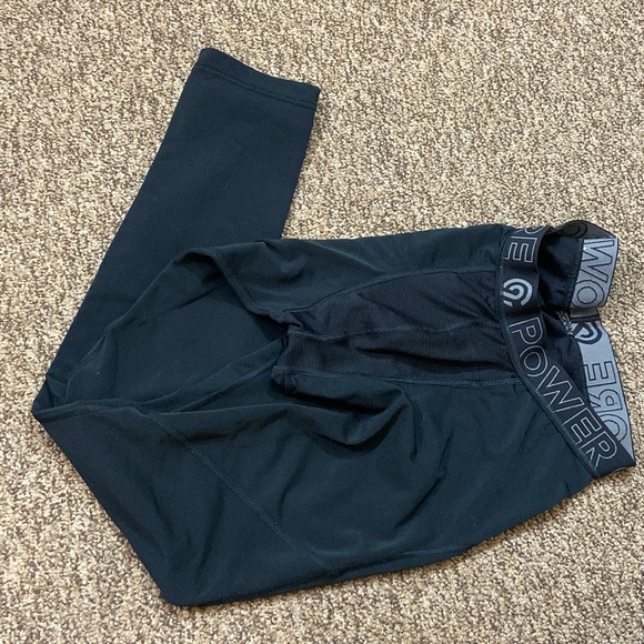 4/$25 POWER CORE COMPRESSION PANTS SIZE APPROXIMATELY XS S NO LABEL - Picture 1 of 10
